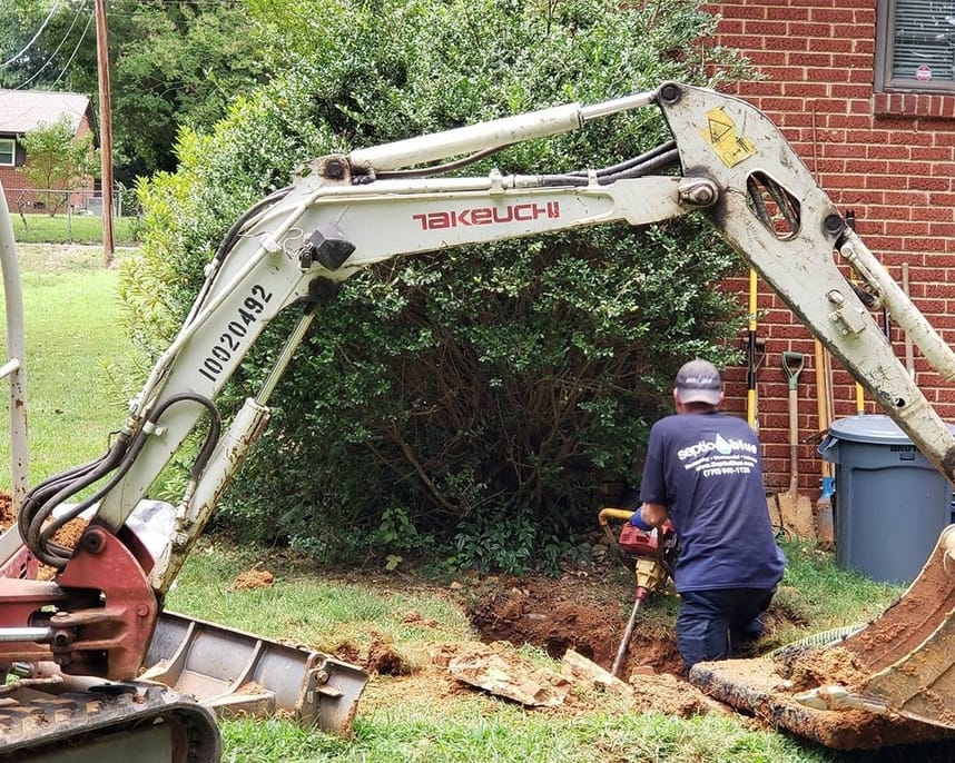 Field Line Replacement in Hoschton, GA